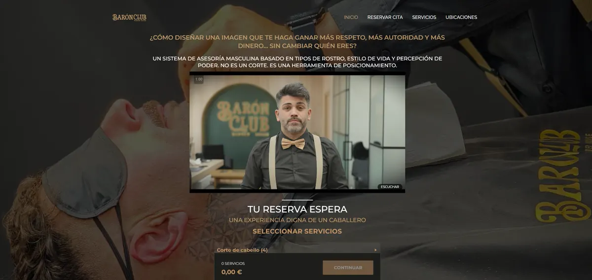 Barón Club — Web Developer & Paid Media